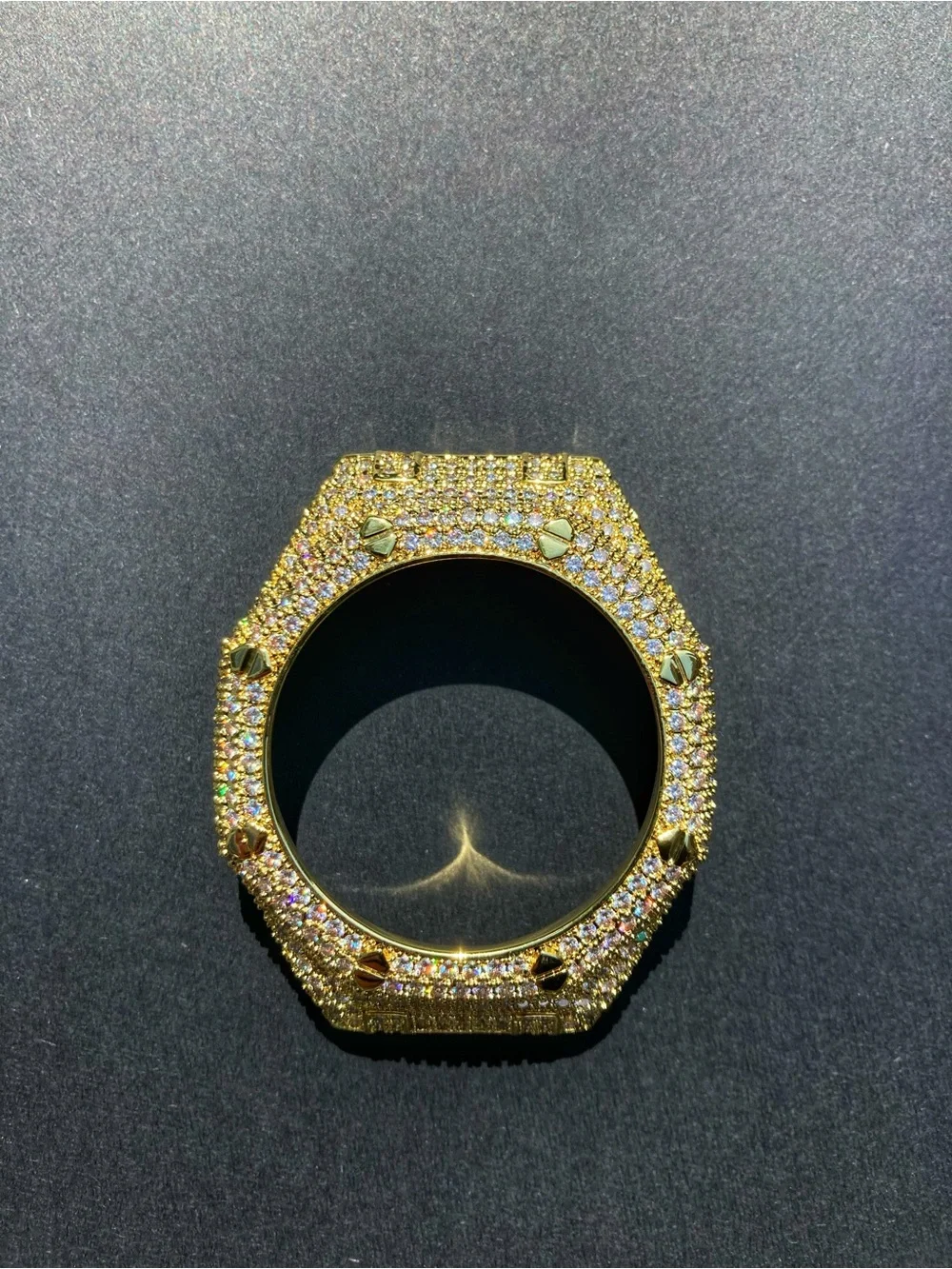✨ Moissanite G-Shock Upgrade Bezel 💎 GRA Certificate Included ✨